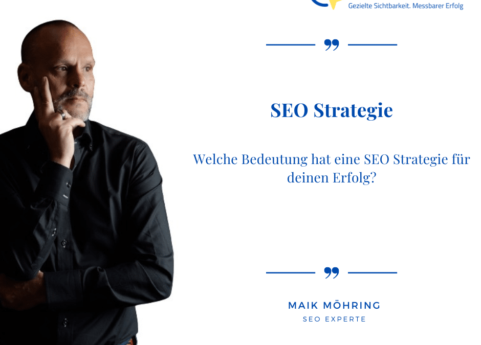 SEO Strategie entwickeln