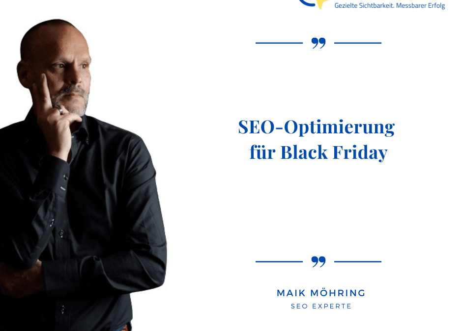 Black Friday SEO Tipps